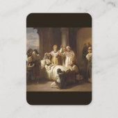 聖なる祈りの言葉の死の祈りの言葉カード 名刺 (正面)