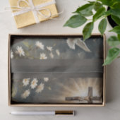 聖なる祈鳩と共に母なる地球のためのイエス・キリスト 薄葉紙 (ギフト)