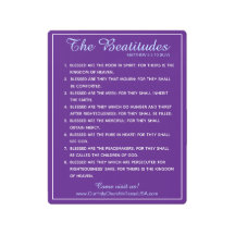 聖なる聖なる書物、 経典マタイ5:3から5:10ベテュデス