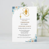 聖なる聖体水の色の青いフローラ 招待状 (スタンド正面)