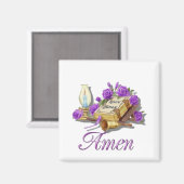 聖なる聖書アーメン マグネット (正面/裏面)