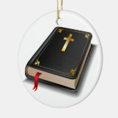 聖なる聖書 – SRF セラミックオーナメント (左)
