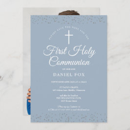 聖なる聖餐式の最初の青いスターダストの写真 セーブザデート