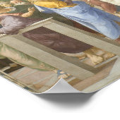 聖なる聖餐式の論争、ラファエル・サンツィオ ポスター (角)