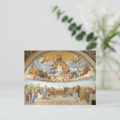 聖なる聖餐式の論争、ラファエル・サンツィオ ポストカード (スタンド正面)