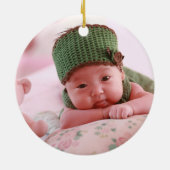 聖なる聖餐式の贈り物に名前を追加Godchild Communion セラミックオーナメント (裏面)