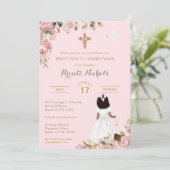 聖なる聖餐式ブラックアフロの少女 招待状 (スタンド正面)