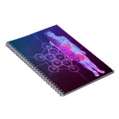 聖なる自己スパイラルノートオリジナルアート ノートブック (右側)