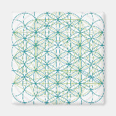 聖なる花 マグネット (正面)