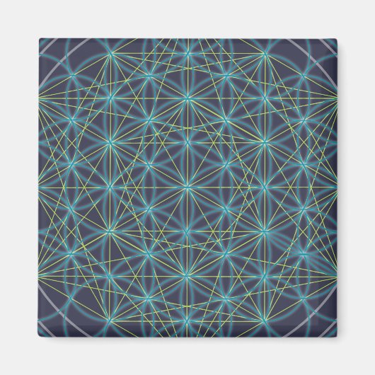 聖なる花 マグネット (正面)