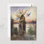聖なる象（ペリ）by Gustave Moreau ポストカード (正面/裏面)
