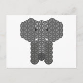 聖なる象 – 生命の象。 ポストカード (正面)