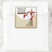 聖なる週の正方形ステッカー スクエアシール (バッグ)