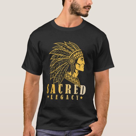 聖なる部族の遺産 Tシャツ (正面)