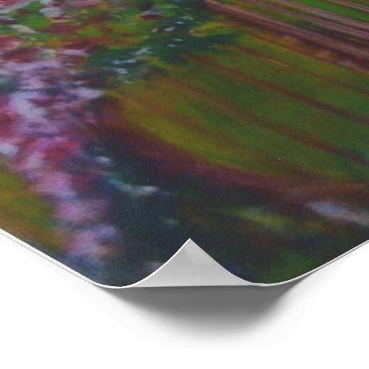 聖なる預言芸術のハイウェイby Andrea Riley ポスター (角)