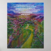 聖なる預言芸術のハイウェイby Andrea Riley ポスター (正面)