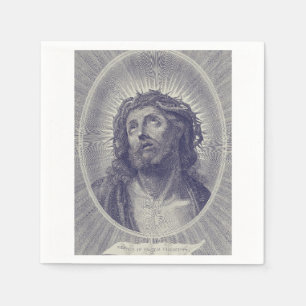 聖なる顔 スタンダードカクテルナプキン