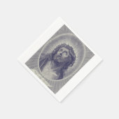 聖なる顔 スタンダードカクテルナプキン (角)