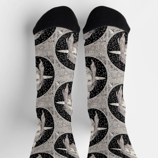 聖なる顔 ソックス (上部)