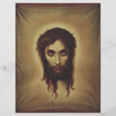 聖なる顔 チラシ (正面)