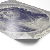 聖なる顔 フォトプリント (角)