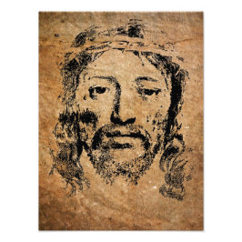 聖なる顔 フォトプリント           