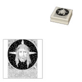 聖なる顔 ラバースタンプ (押印)