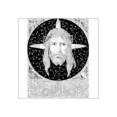 聖なる顔 ラバースタンプ (インプリント)