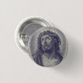 聖なる顔 缶バッジ (正面&裏面)