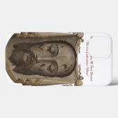 聖なる顔 Case-Mate iPhoneケース (裏面 (横))