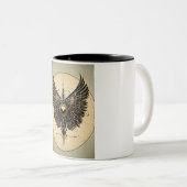 「聖なる飛行」 ツートーンマグカップ (正面右)