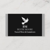 聖なる鳩、葬儀ホーム、ディレクター 名刺 (正面)