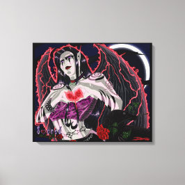 聖なる – ダークエンジェルの引き伸ばしキャンバスのプリント キャンバスプリント