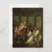 聖アウグスティヌスのバプテスマ ポストカード (正面/裏面)