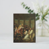 聖アウグスティヌスのバプテスマ ポストカード (スタンド正面)