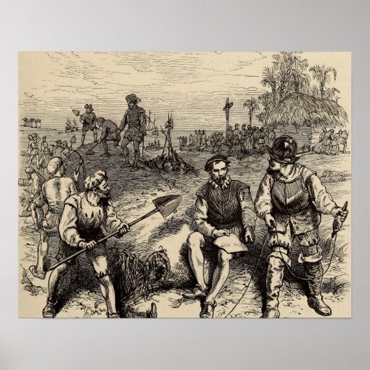 聖アウグスティヌスの創設 ポスター (正面)