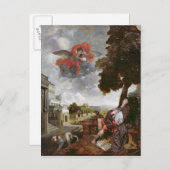 聖アウグスティヌスの変換, c.1663 ポストカード (正面/裏面)