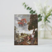 聖アウグスティヌスの変換, c.1663 ポストカード (スタンド正面)