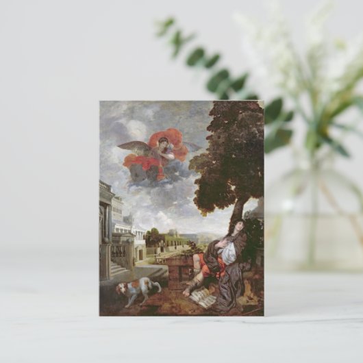 聖アウグスティヌスの変換, c.1663 ポストカード (スタンド正面)