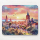 聖アウグスティヌスの歴史的チャーム マウスパッド (正面)