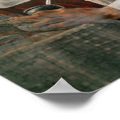 聖アウグスティヌスの独房, c.1480 ポスター (角)