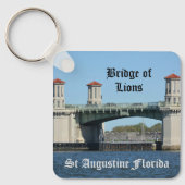 聖アウグスティヌスの獅子とフォートフォトの橋 キーホルダー (正面)