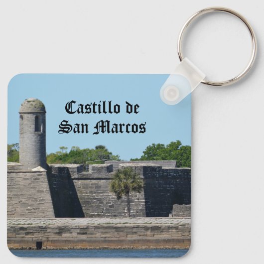 聖アウグスティヌスの獅子とフォートフォトの橋 キーホルダー (裏面)