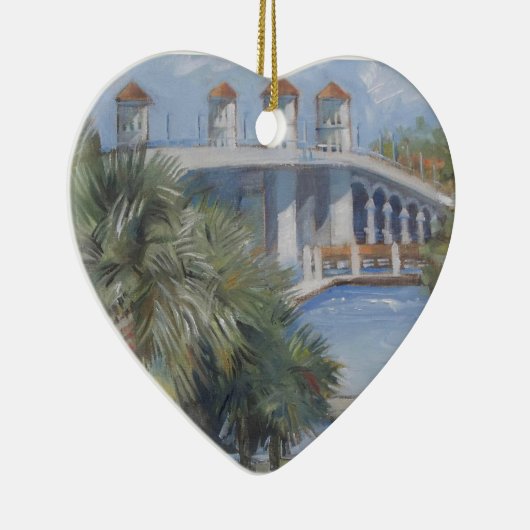聖アウグスティヌスの獅子の橋 セラミックオーナメント (右)