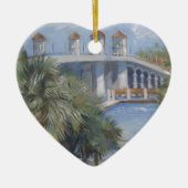 聖アウグスティヌスの獅子の橋 セラミックオーナメント (正面)