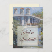 聖アウグスティヌスの獅子の橋 招待状 (正面/裏面)