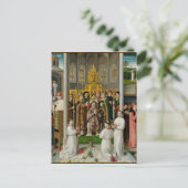 聖アウグスティヌスの生涯の風景 ポストカード (スタンド正面)