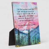 聖アウグスティヌス フォトプラーク (側面)