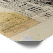 聖アウグスティン教会の西正面 ポスター (角)