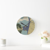 聖アウグスティーヌフロリダフォスペインのートマリオンポスター ラウンド壁時計 (ホーム)